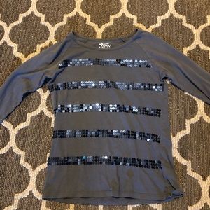 Old navy children’s stripped black with sequins